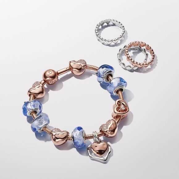 Pandora Rose Gold Heart Ring - Picture 8 of 10